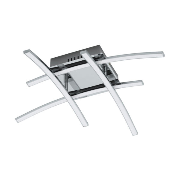 Plafoniera EGLO NEVADO 96305 - LED 4X5W 1880lm 3000K - Aluminiu - Alb