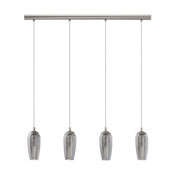 Lustra EGLO FARSALA 96344 - G9 4X3W - Sticla - Nichel Mat