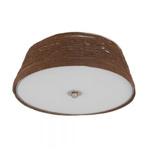 Aplice iluminat Dl-2 E27 Braun-Nickel-Matt 'Donado' Eglo 96467