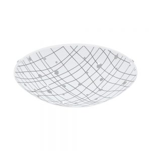 Plafoniera EGLO VEREDA 96472 - LED 11W 950lm 3000K D315mm - Sticla - Alb