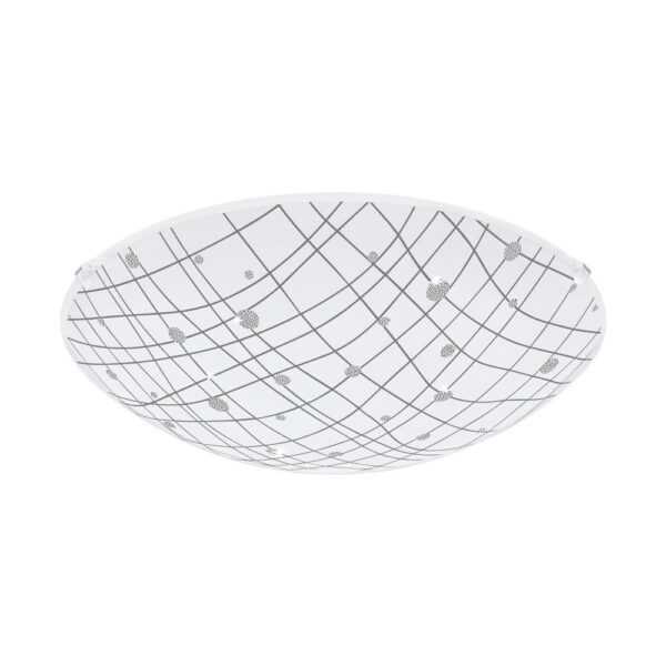 Plafoniera EGLO VEREDA 96472 - LED 11W 950lm 3000K D315mm - Sticla - Alb