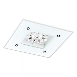 Plafoniera EGLO BENALUA 1 96536 - LED 18W 2000lm 3000K - Oglinda - Sticla satinata - Alb