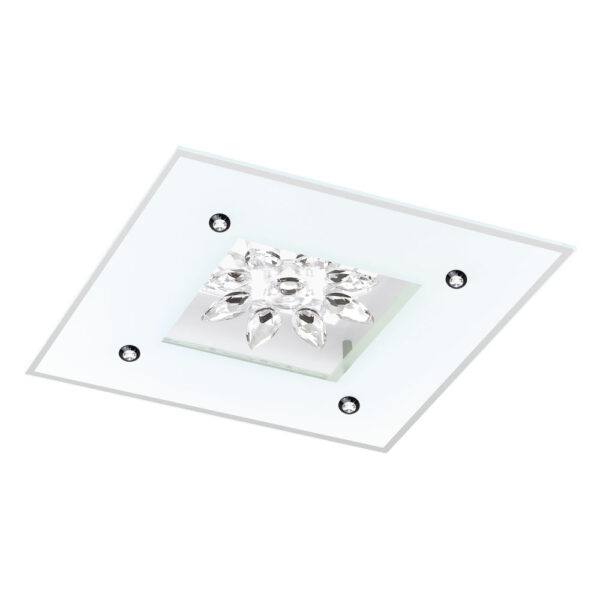 Plafoniera EGLO BENALUA 1 96536 - LED 18W 2000lm 3000K - Oglinda - Sticla satinata - Alb