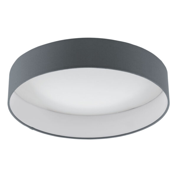 Plafoniera EGLO PALOMARO 1 96538 - LED 18W 2000lm 3000K D405mm - Textil - Antracit