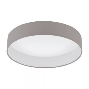 Plafoniera EGLO PALOMARO 1 96539 - LED 18W 2000lm 3000K D405mm - Textil - Gri Maroniu