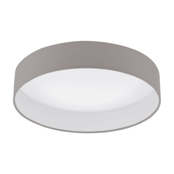 Plafoniera EGLO PALOMARO 1 96539 - LED 18W 2000lm 3000K D405mm - Textil - Gri Maroniu