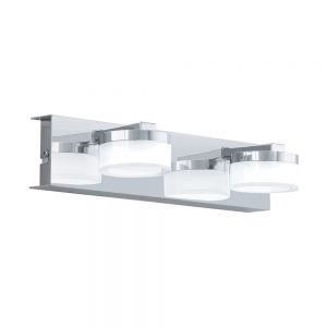 Aplica baie EGLO ROMENDO 1 96542 - LED 2X7.2W 1140lm 3000K IP44 - Otel - Satinat - Transparent