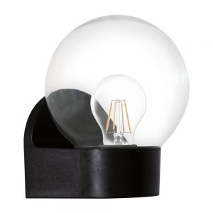 Corpuri de iluminat exterior Al-Wl-1 E27 Schwarz-Klar 'Lormes' Eglo 96584