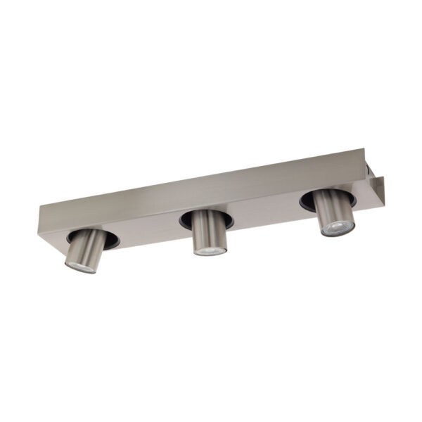 Spoturi iluminat Balken-3 Nickel-M-Schwarz 'Robledo 1' Eglo 96607
