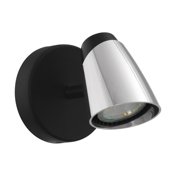 Spoturi iluminat Wl-1 Gu10 Schwarz-Chrom 'Moncalvio' Eglo 96715