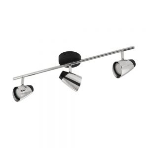 Spoturi iluminat Ls-3 Gu10 Schwarz-Chrom 'Moncalvio' Eglo 96717