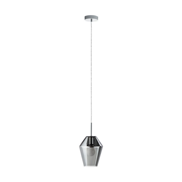 Pendul EGLO MURMILLO 96773 - E27 1X28W D170mm - Negru Transparent
