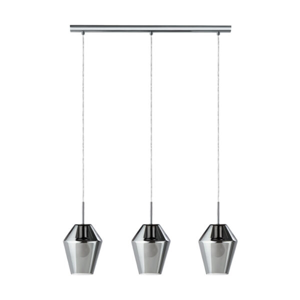 Lustra EGLO MURMILLO 96774 - E27 3X28W - Sticla - Crom