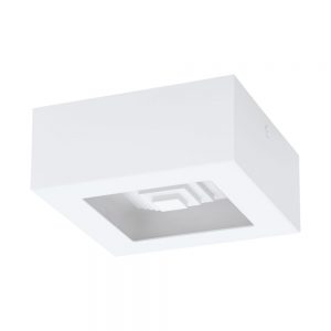 Aplica EGLO FERREROS 96791 - LED 1X6.3W 840lm 3000K - Otel - Alb