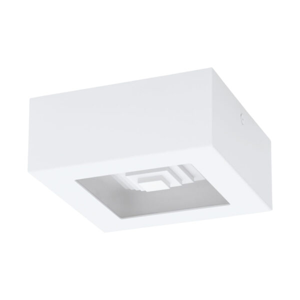 Aplica EGLO FERREROS 96791 - LED 1X6.3W 840lm 3000K - Otel - Alb