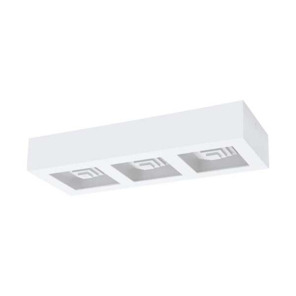 Plafoniera EGLO FERREROS 96793 - LED 3X6.3W 2520lm 3000K - Otel - Alb