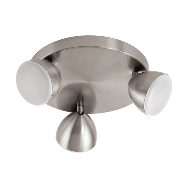 Spoturi iluminat Led-Rondel-3 Nickel-Matt 'Calvos' Eglo 96811
