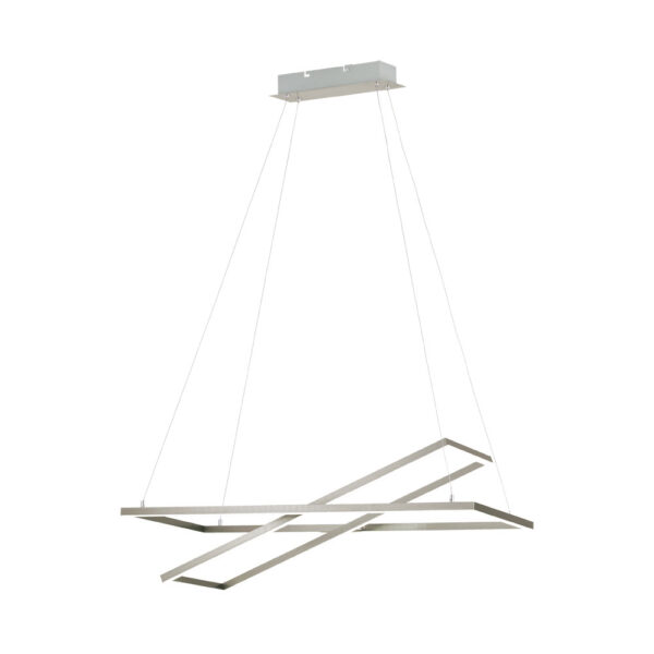 Lustra EGLO TAMASERA 96815 - LED 16W 4300lm 3000K - Otel - Alb