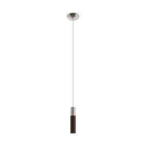 Corpuri de iluminat interior Hl-1 Gu10 Nickel-Matt-Braun 'Vilora' Eglo 96881