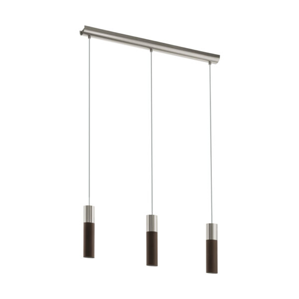 Corpuri de iluminat interior Hl-3 Gu10 Nickel-Matt-Braun 'Vilora' Eglo 96882