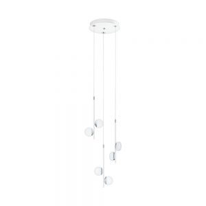 Lustra EGLO OLINDRA 96931 - LED 6X2.2W 1500lm 3000K D290mm - Otel - Satinat