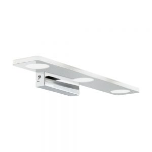 Aplica baie EGLO CABUS 96937 - LED 3X4.5W 1260lm 3000K IP44 - Otel - Satinat
