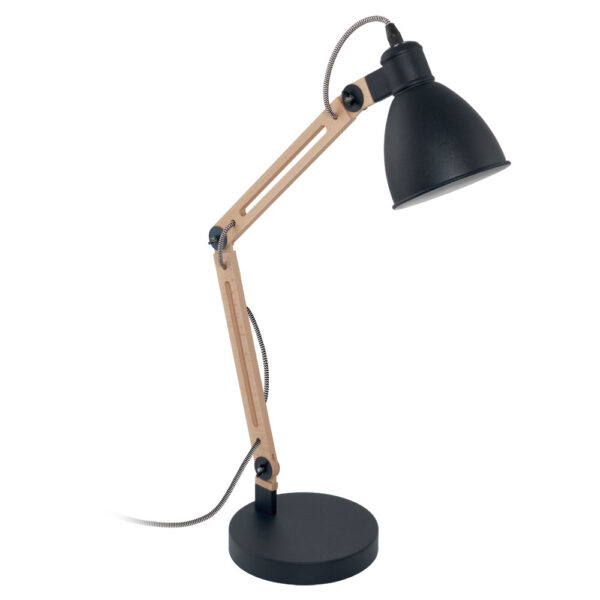 Veioze Tl-1 E14 Schwarz-Natur 'Torona 1' Eglo 96958