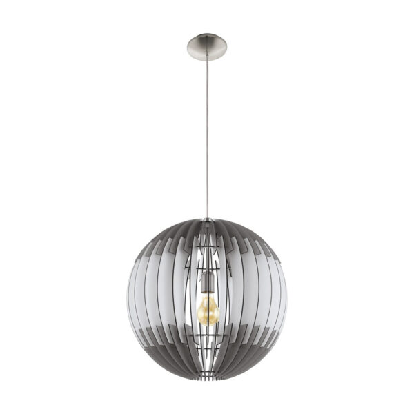 Corpuri de iluminat interior Hl-1 D700 Grau-Weiss-Grau-Nickel'Olmero' Eglo 96974