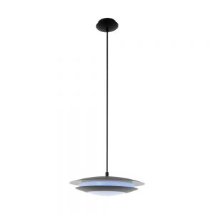 Iluminat Smart Led-Hl D405 Schwarz-Weiss 'Moneva-C' Eglo 96978