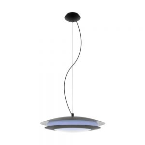 Iluminat Smart Led-Hl D485 Schwarz-Weiss 'Moneva-C' Eglo 96979