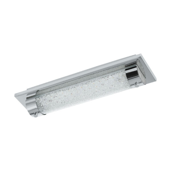 Plafoniera baie EGLO TOLORICO 97054 - LED 8W 1100lm 4000K IP44 - Cristal - Transparent