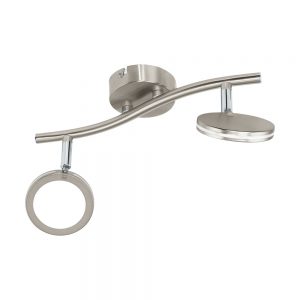 Spoturi iluminat Led-Wele-2 Nickel-M-Weiss 'Karystos' Eglo 97068