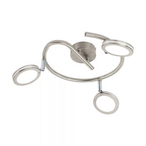 Spoturi iluminat Led-G-Form-3 Nickel-M-Weiss 'Karystos' Eglo 97069