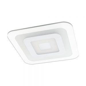 Plafoniera EGLO REDUCTA 1 97086 - LED 36W 3500lm 2700-5000K - Otel - Satinat - Transparent