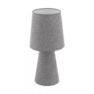 Veioza EGLO CARPARA 97132 - E27 2X12W D220mm - Textil - Gri