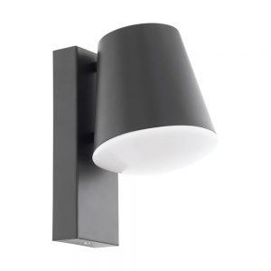 Aplica exterior EGLO CALDIERO 97146 - E27 1X10W IP44 - Otel zincat - Alb