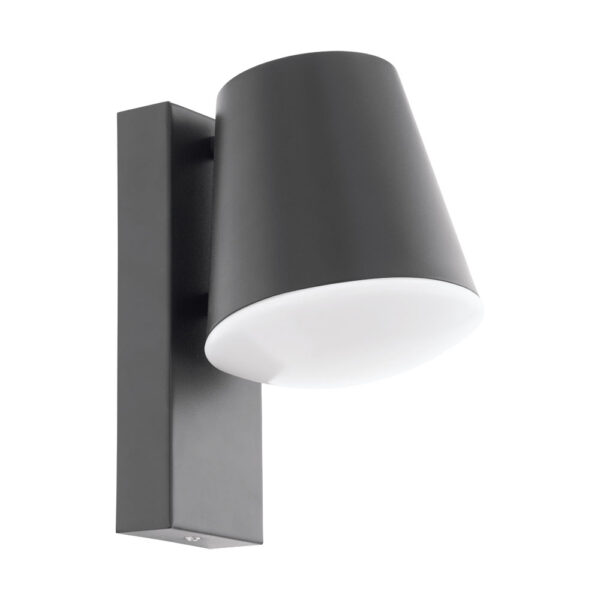Aplica exterior EGLO CALDIERO 97146 - E27 1X10W IP44 - Otel zincat - Alb