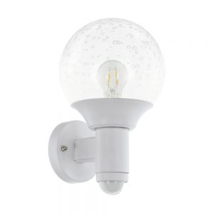 Aplica exterior EGLO SOSSANO 97155 - E27 1X28W IP44 - Sticla - Alb