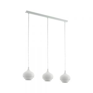 Lustra EGLO CAMBORNE 97213 - E27 3X60W - Otel - Alb