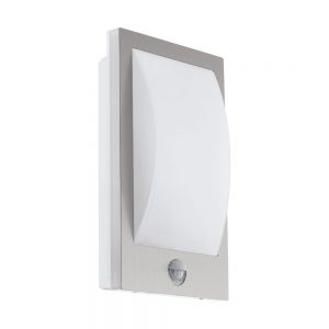 Aplica exterior EGLO VERRES 97238 - E27 1X12W IP44 - Inox - Plastic - Alb