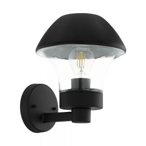 Corpuri de iluminat exterior Al-Wl-1 Schwarz-Klar 'Verlucca' Eglo 97244