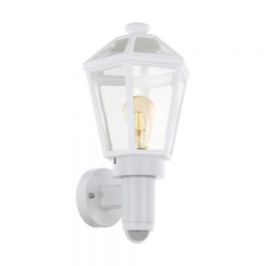 Corpuri de iluminat exterior Al-Wl-1 E27 M-Sensor Weiss 'Monselice' Eglo 97256