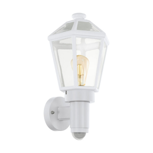 Corpuri de iluminat exterior Al-Wl-1 E27 M-Sensor Weiss 'Monselice' Eglo 97256