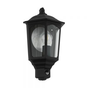 Corpuri de iluminat exterior Al-Wl-1 M-Sensor Schwarz-Klar 'Manerbio' Eglo 97259