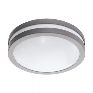 Plafoniera inteligenta exterior EGLO LOCANA-C 97299 - LED RGB 14W 1400lm 3000K IP44 D260mm - Otel zincat - Alb