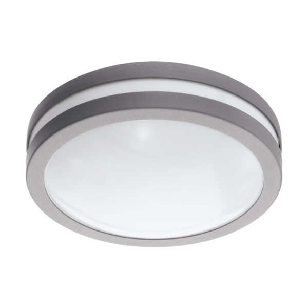 Plafoniera inteligenta exterior EGLO LOCANA-C 97299 - LED RGB 14W 1400lm 3000K IP44 D260mm - Otel zincat - Alb