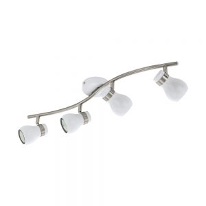 Spoturi iluminat Wele-4 Weiss-Nickel-Matt 'Arboledas' Eglo 97353