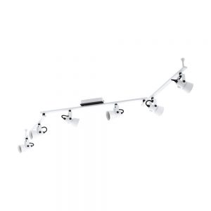 Plafoniera EGLO TRILLO 97375 - GU10 6X5W - Otel - Negru - Alb