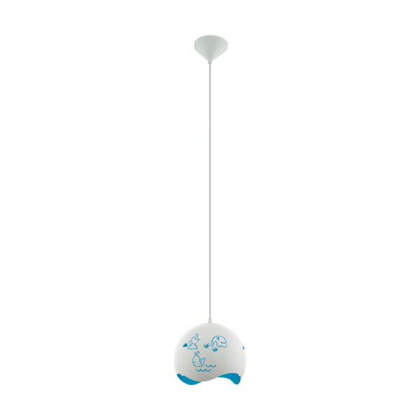 Corpuri iluminat copii Hl-1 E27 Weiss-Blau 'Laurina' Eglo 97393