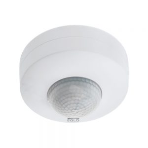 Senzor de miscare 360? 12m EGLO DETECT ME 6 97421 - IP44 D90mm - Alb
